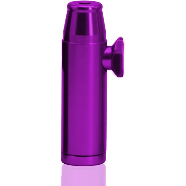 iSnuff Snuff Bullet Sniffer Snorter Dispenser (Metal) Multi-Color Amsterdam Style - Leak-Proof Storage Bottle Rocket Bullet - Image 10