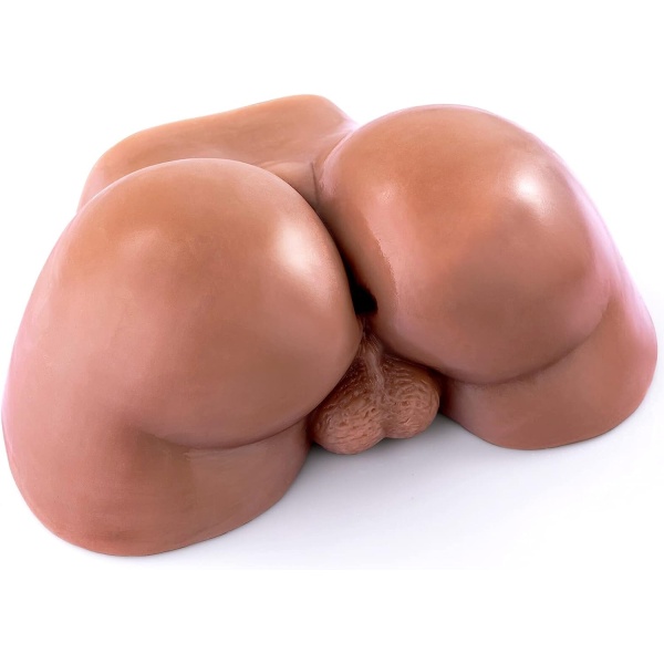 5.5Lb Lifelike Sex Doll for Gay Male Masturbator Realistic Testicles Anus Male Stroker Sex Toy for Masturbation Brown