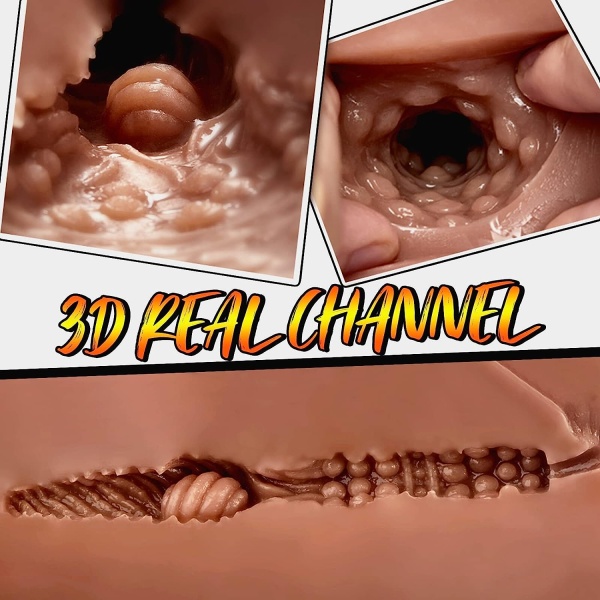 5.5Lb Lifelike Sex Doll for Gay Male Masturbator Realistic Testicles Anus Male Stroker Sex Toy for Masturbation Brown - Image 5