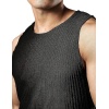 JOGAL Men's Mesh Fitted Sleeveless Muscle Tank Top - Image 5